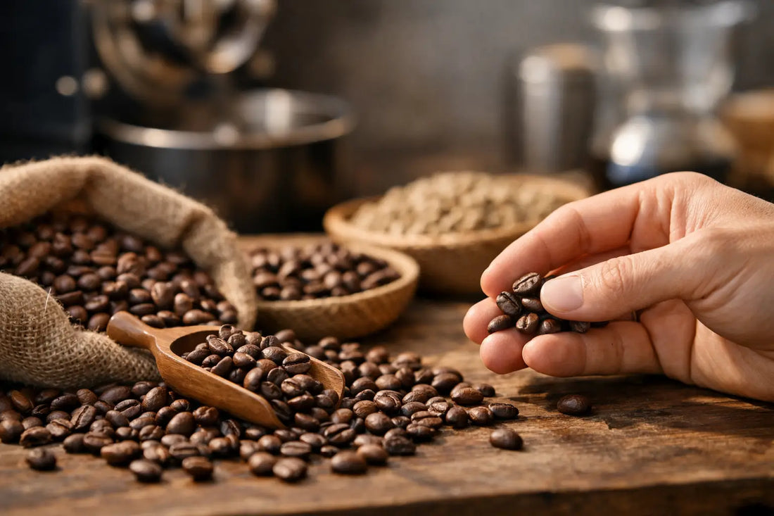 Artisanal Coffee Beans, Chosen With Care